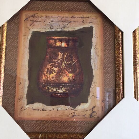 Global Script Urns by Boze Miller set of 2 NWT‎ - Picture 5 of 7